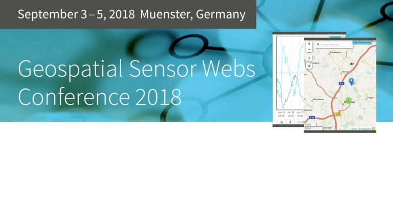 Geospatial Sensor Webs Konferenz 2018